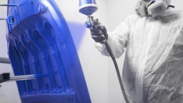 wet spray painting