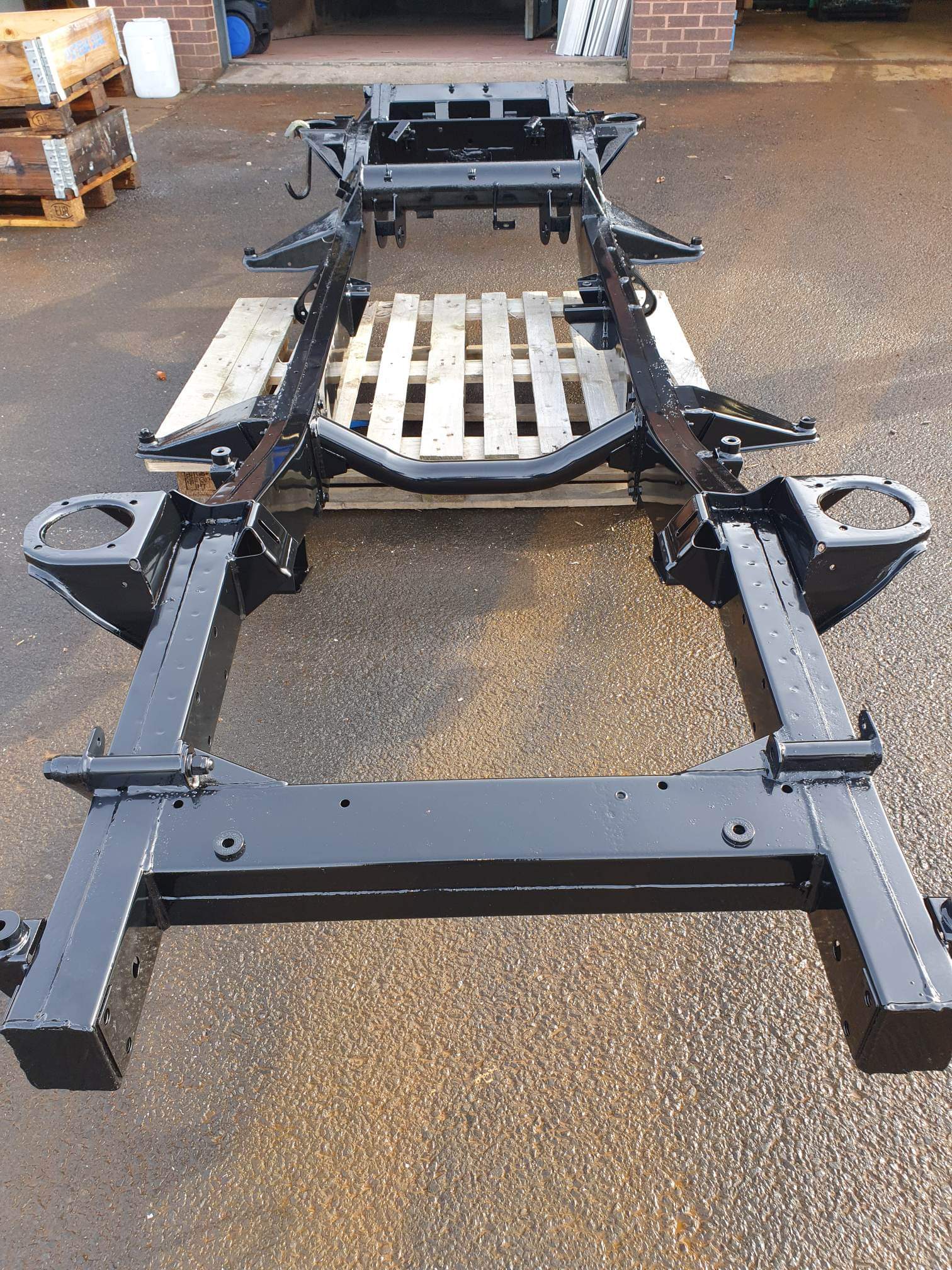 Car Chassis Shot Blasting