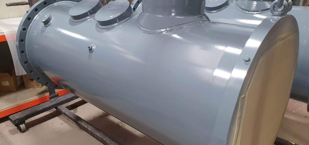 tank refurbishment wet painting